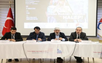 İnsan Hakları Hukuku HALEP panel yapıldı