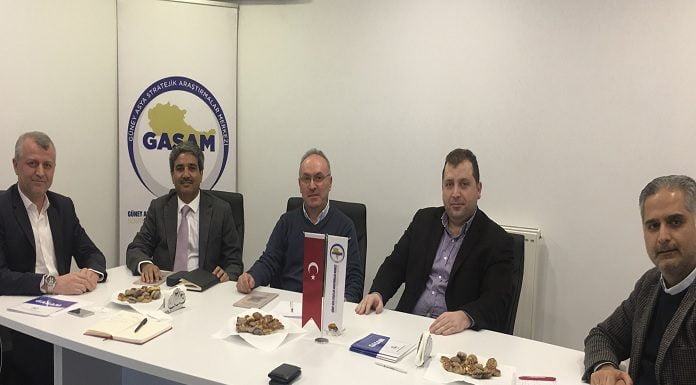 Hindistan İstanbul Başkonsolosu JP Singh’den GASAM ziyareti