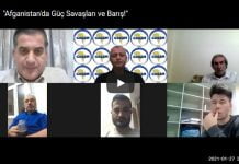 “Afganistan’da Güç Savaşları ve Barış” Paneli Yapıldı