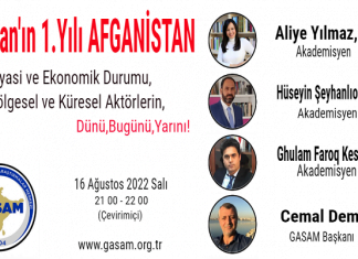 Taliban’ın 1. Yılı AFGANİSTAN