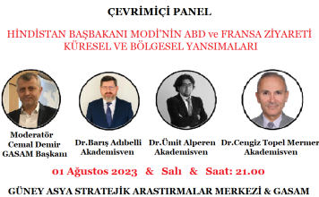 Hindistan Başbakanı Modi’nin ABD ve Fransa Ziyareti & Küresel ve Bölgesel Yansımaları