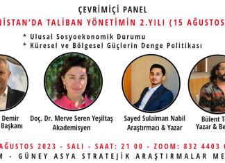 Afganistan’da Taliban Yönetimin 2.Yılı (15 Ağustos 2021)