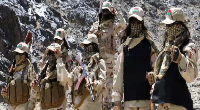 Women Role in BLA: A Challange for Pakistan