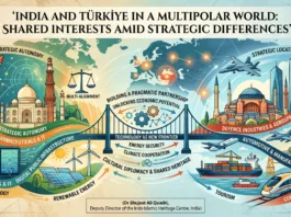 India and Türkiye in a Multipolar World: Shared Interests Amid Strategic Differences
