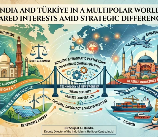 India and Türkiye in a Multipolar World: Shared Interests Amid Strategic Differences